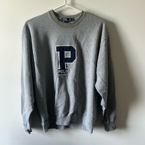 Polo ralph lauren sweater crewneck Big P XL